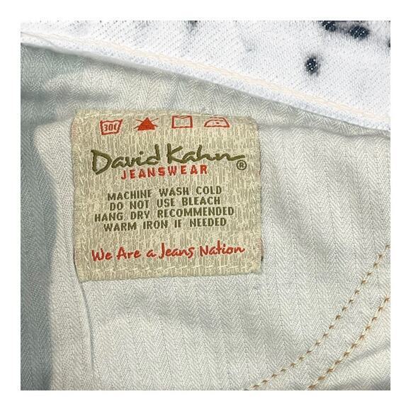 David Kahn Jeanswear Straight Leg Denim Jeans Women Size 10 - Picture 10 of 12